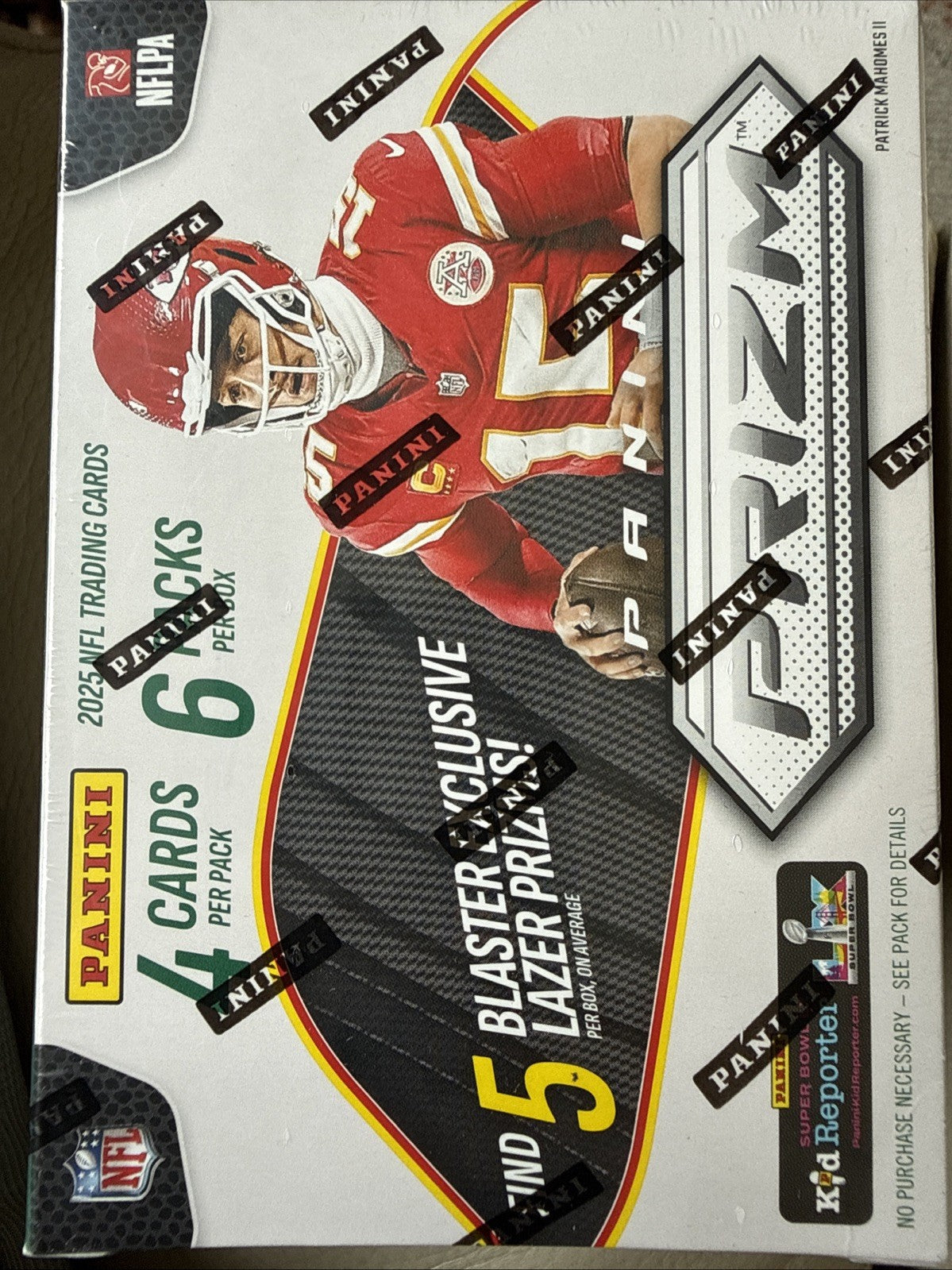 2025 Panini Prizm NFL Football Cards Blaster Box Factory Sealed New