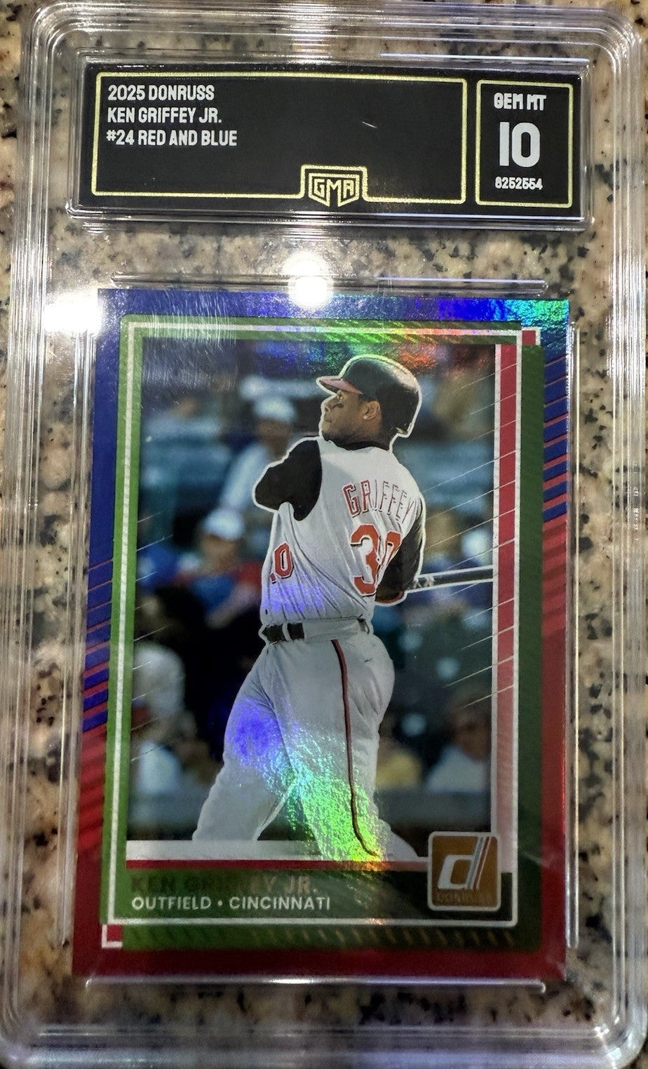 2025 Panini Donruss - Ken Griffey Jr #24 Red & Blue