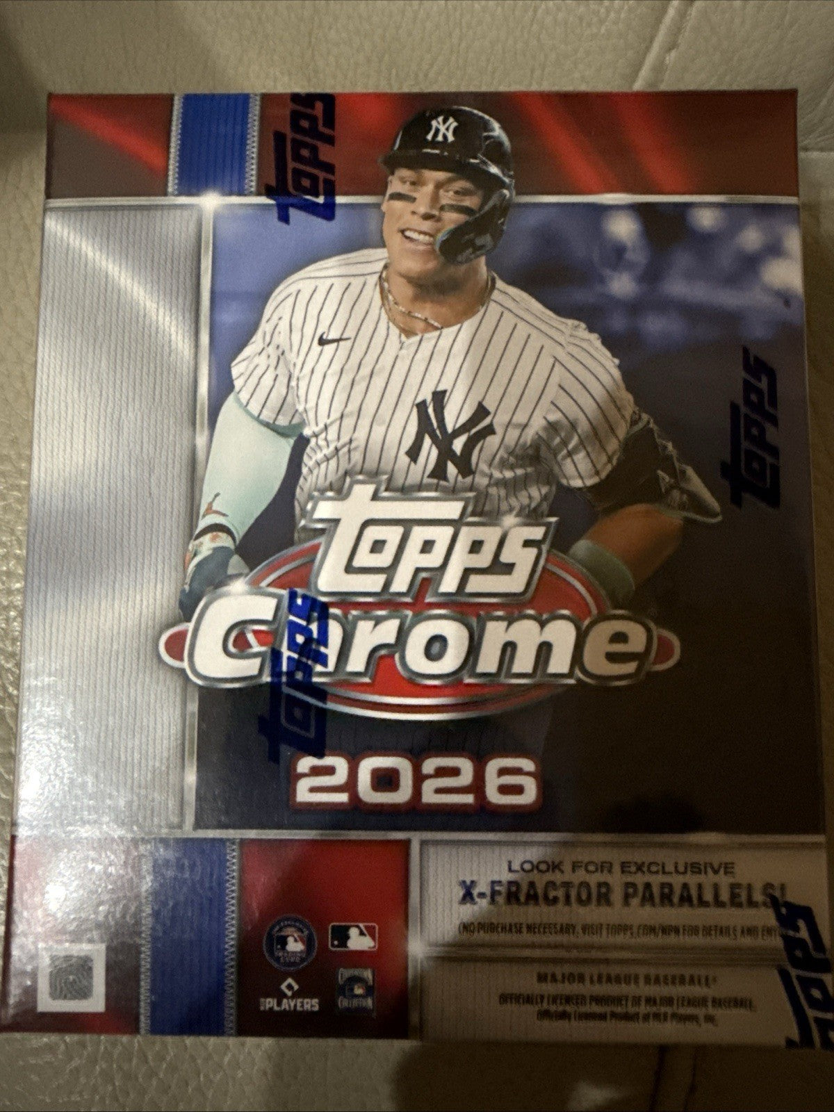 2026 Topps Chrome Baseball MLB Factory Sealed Mega Box