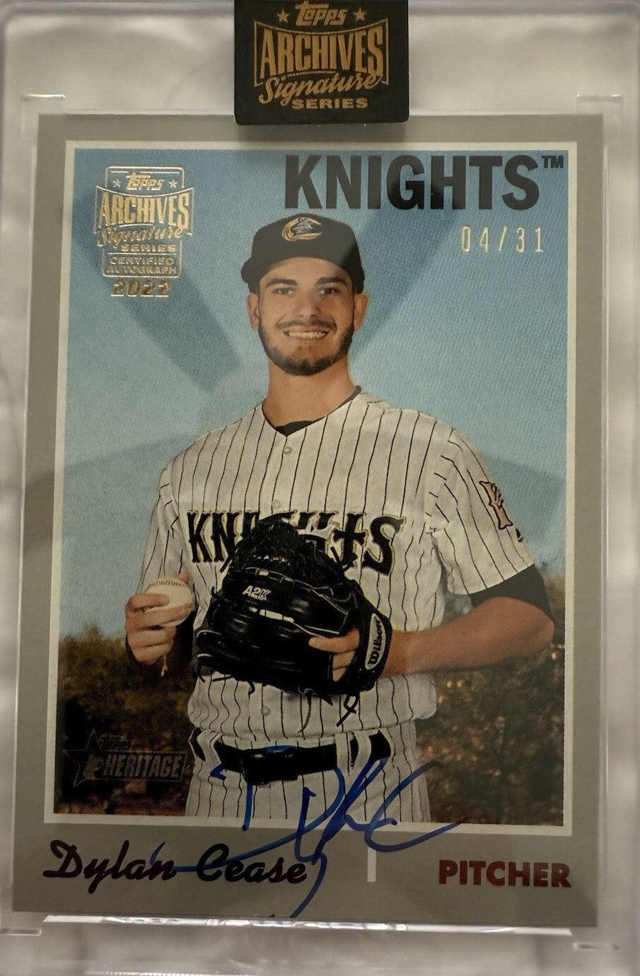 Dylan Cease Topps Archives Signature Series /31
