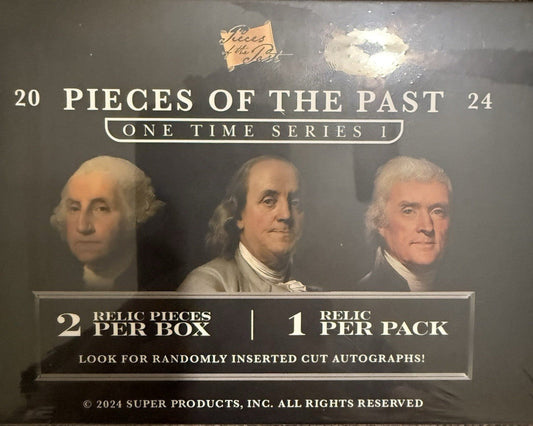 2024 Pieces of the Past One Time Edition Series 1 Box Sealed