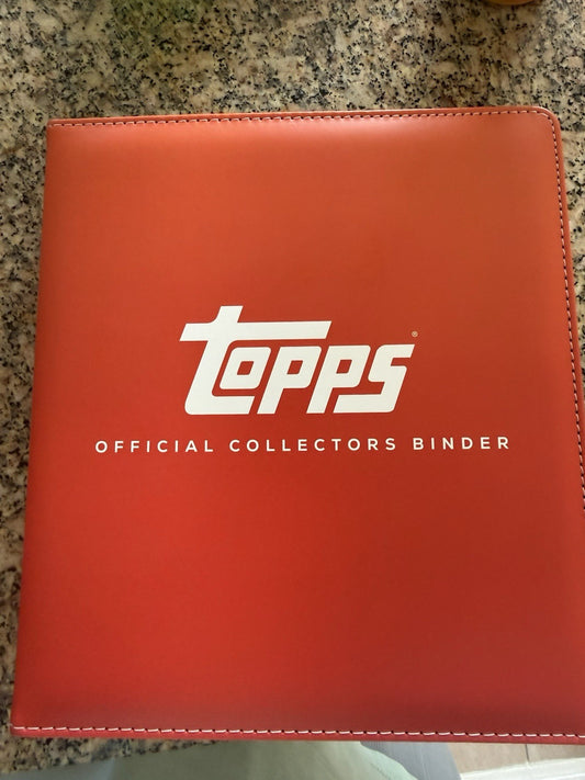 2026 Topps Official Collectors Kit Box Binder & Supplies No Cards No Packs