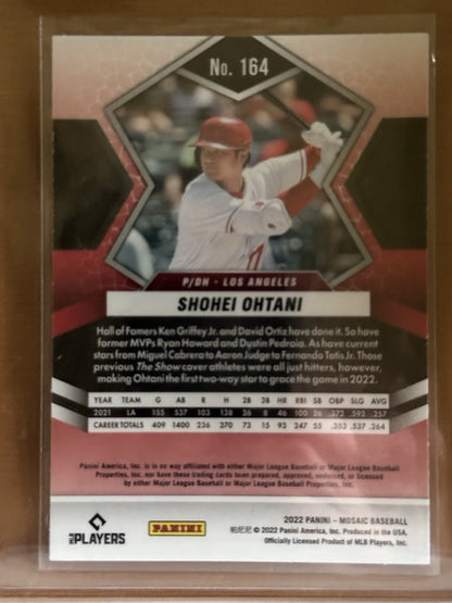2022 Panini Mosaic #164 Shohei Ohtani