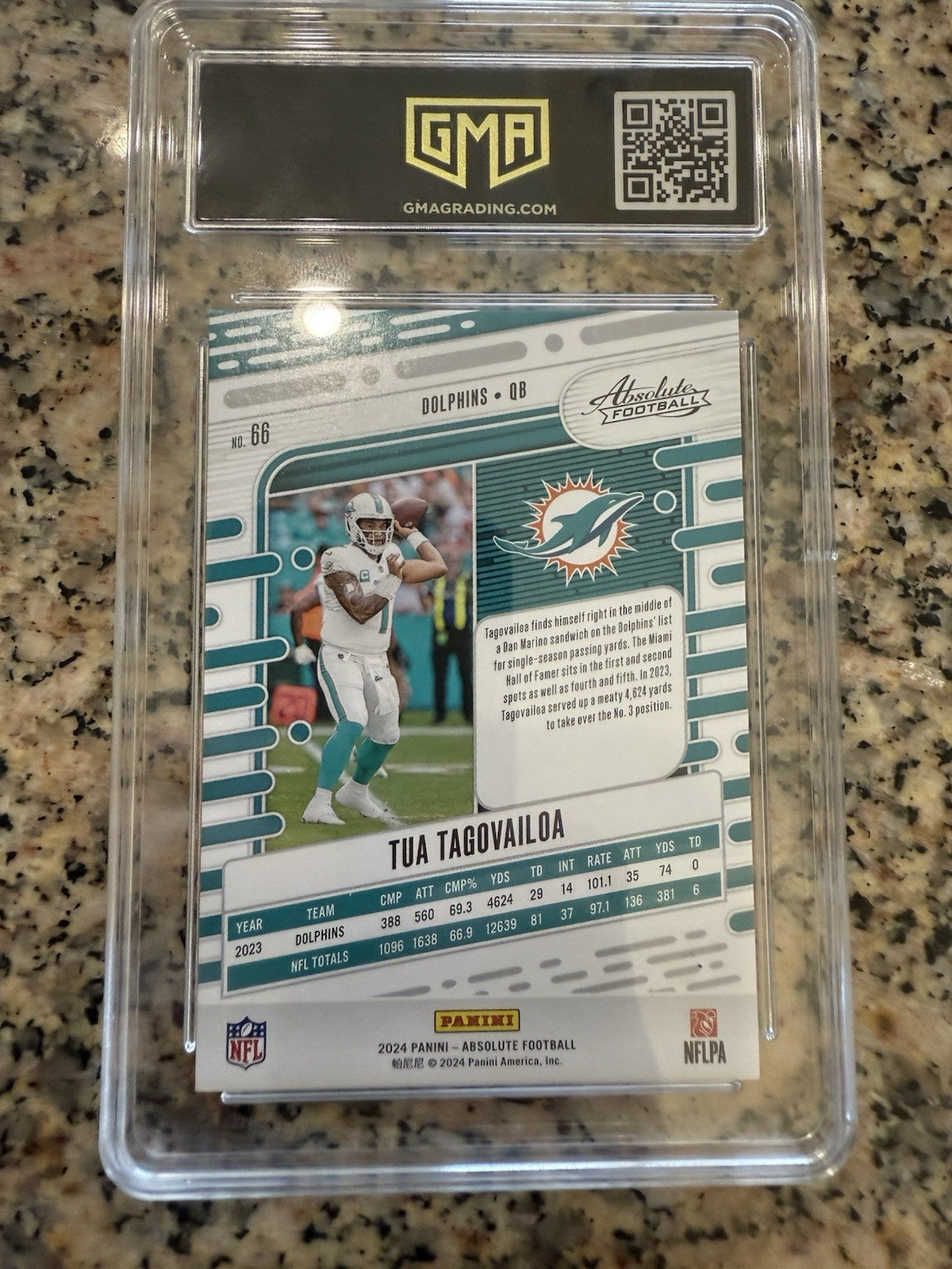 2024 Panini Absolute - Tua Tagovailoa #66 Spectrum