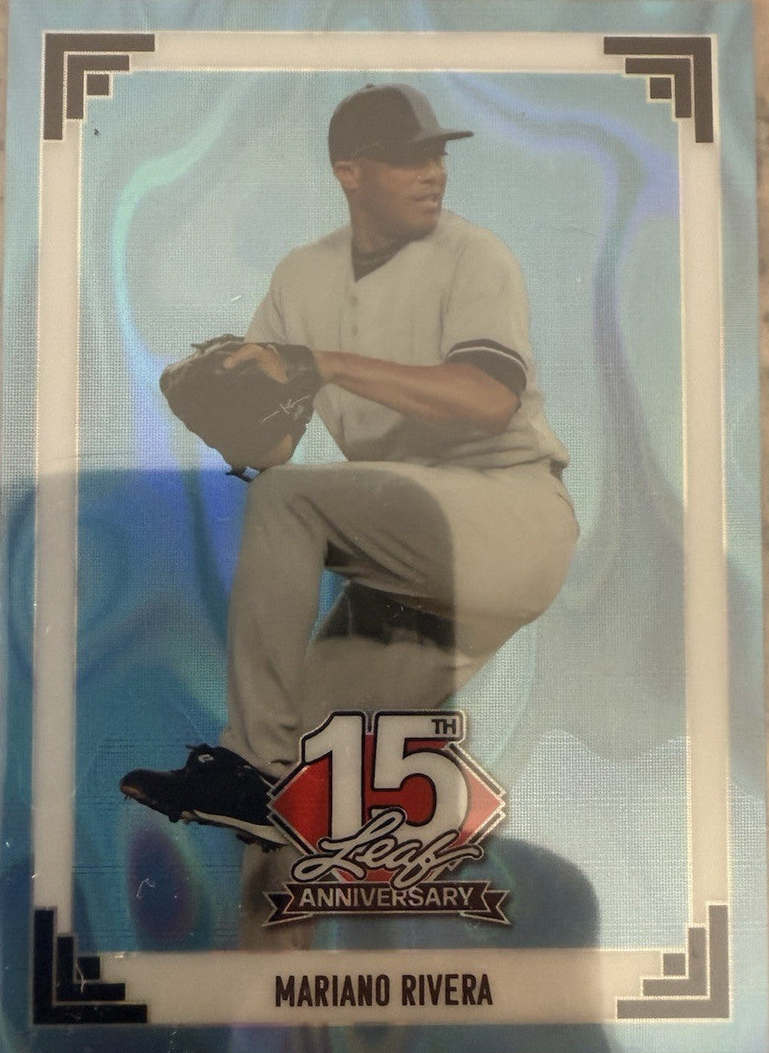 2025 Leaf 15th Anniv  National Convention. Mariano Rivera 1/1 Proof
