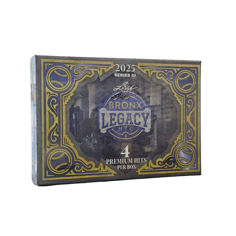2025 Leaf Bronx Legacy Baseball Sealed Hobby Case, 10 Boxes!