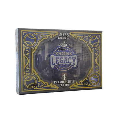 2025 Leaf Bronx Legacy Baseball Sealed Hobby Case, 10 Boxes!
