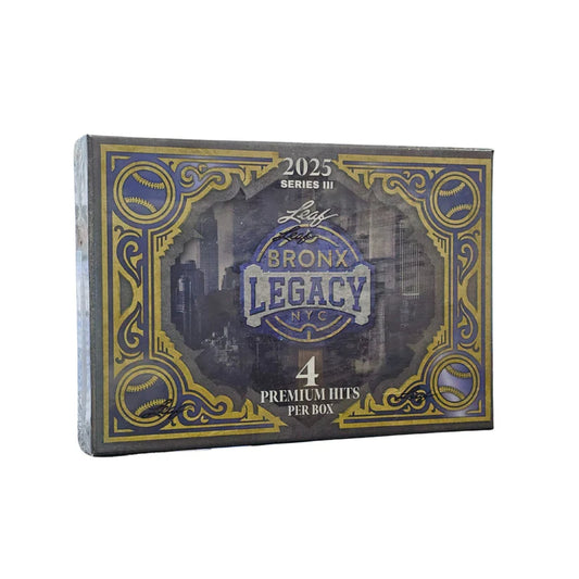 2025 Leaf Bronx Legacy Baseball Sealed Hobby Case, 10 Boxes!