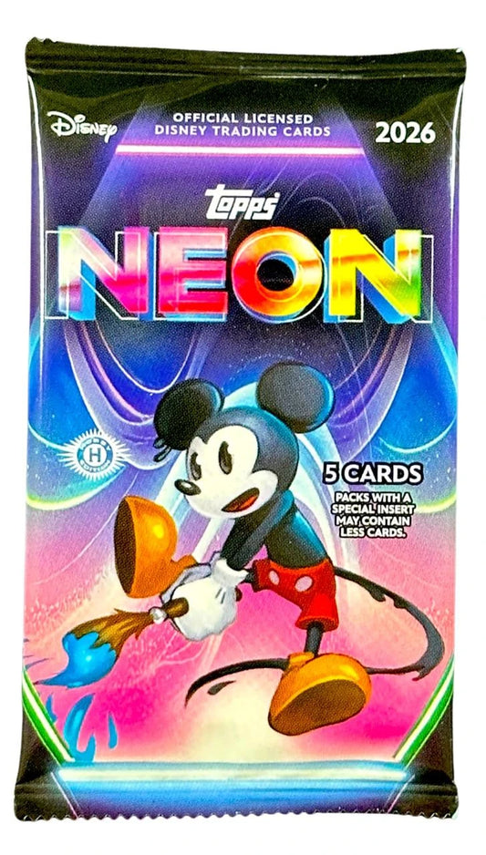 Topps Disney Neon Hobby Pack