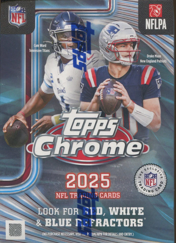 2025 Topps NFL Chrome Blaster Box