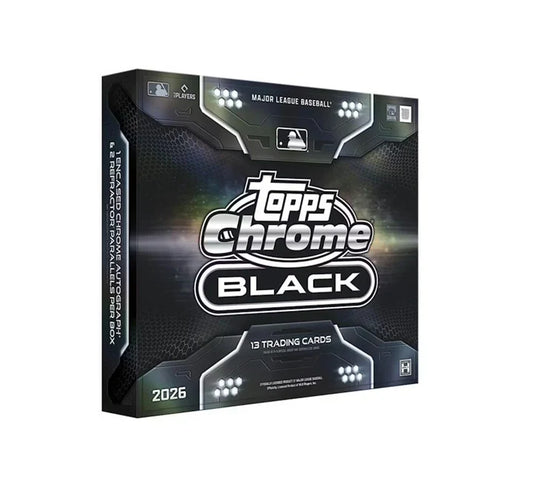 2026 Topps Chrome Black Baseball