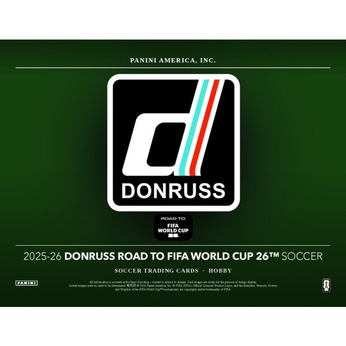 2026 Panini Donruss FIFA Road to the World Cup Hobby Box