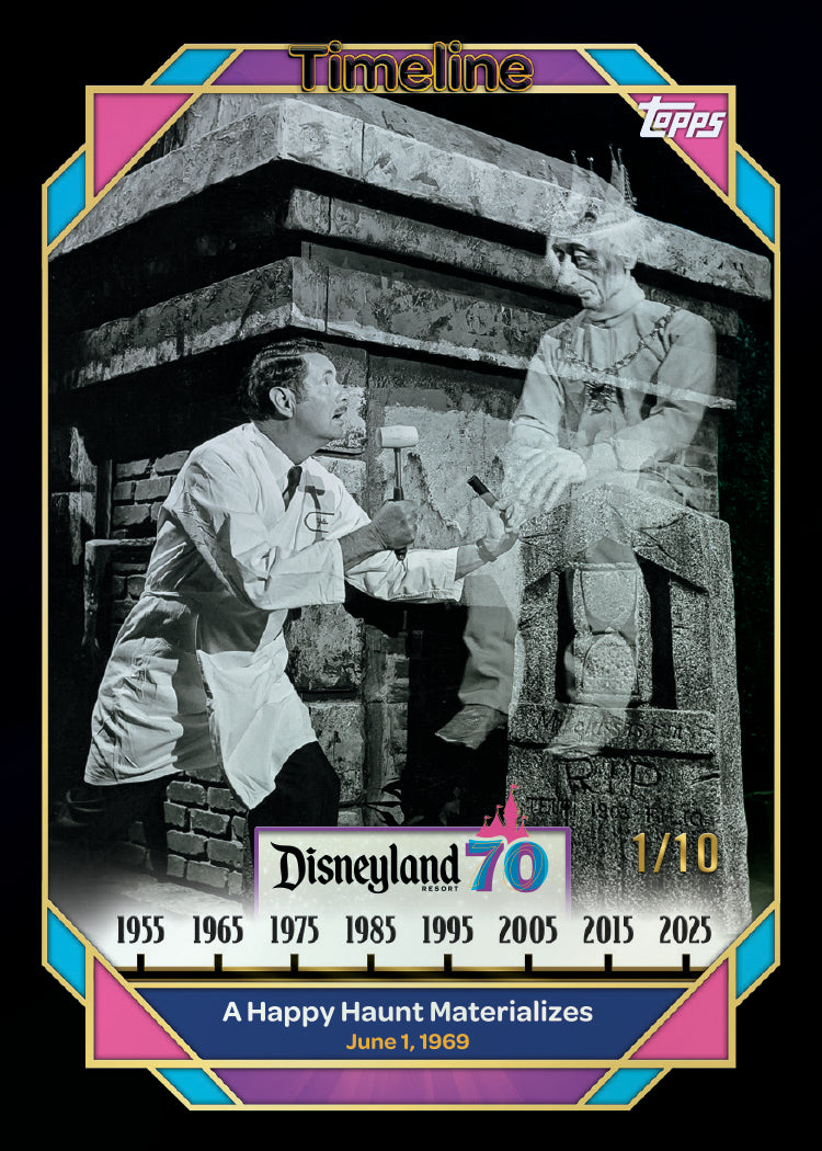 Topps Disneyland 70th anniversary hobby box!