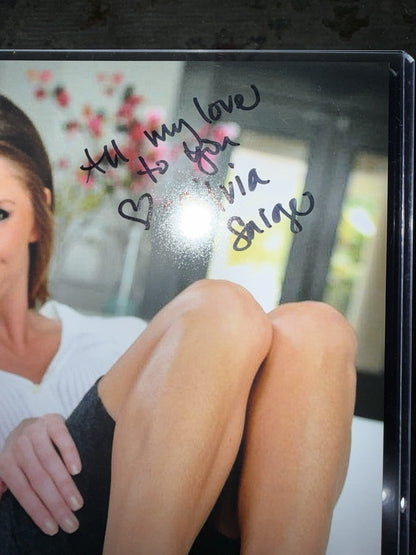 silvia sage  autograph