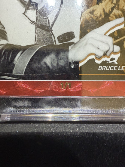 2024 Keepsake Edition BRUCE LEE Red Foil 50th Anniversary TRUE 1/1 SSP 1 of 1